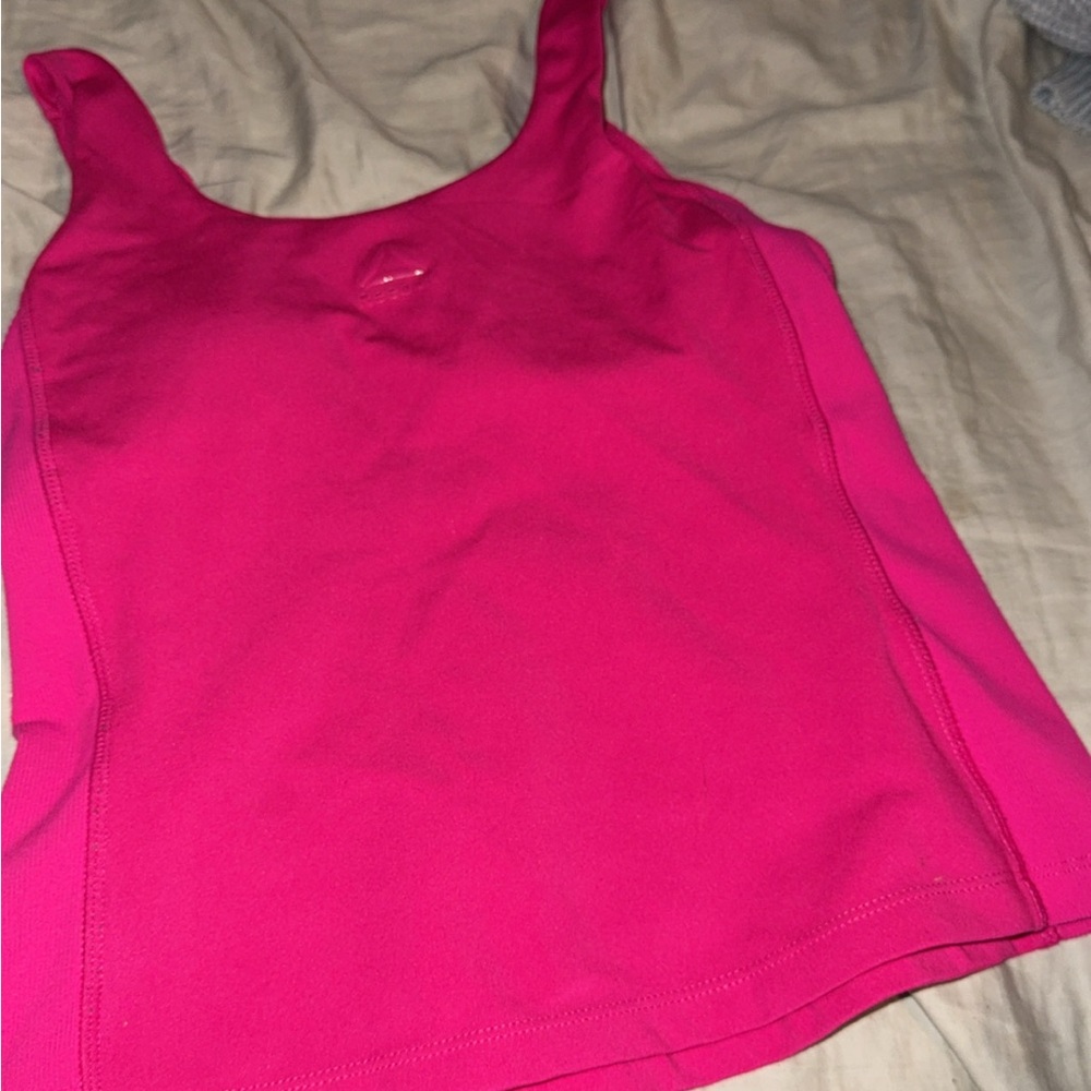 Pink Reebok Tank Top